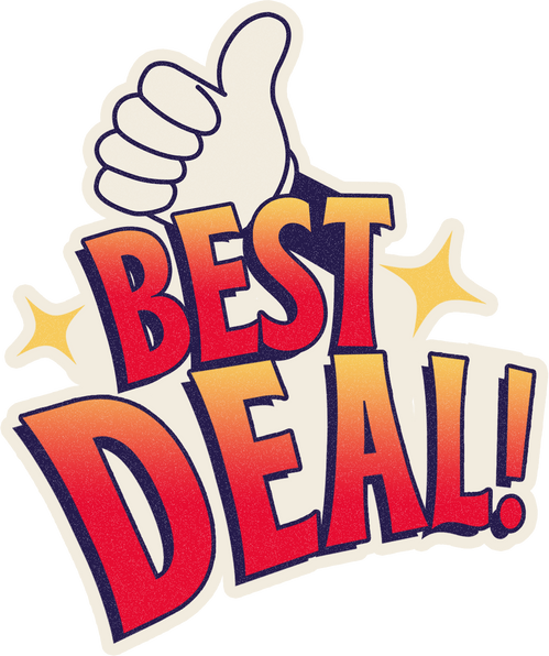 Grainy Gradient Singles Day Best Deal Sticker 